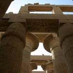 Египет, Луксор, Карнакский храм, колонны